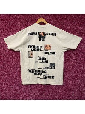 Beyonce Cowboy Carter Rodeo Chitlin Circuit Tour Los Angeles T-Shirt Large